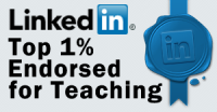 Linkedin Top 1% for Teaching