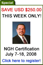 Banyan Hypnosis Certification Super Course - Jul. 7th - 18th, 2008