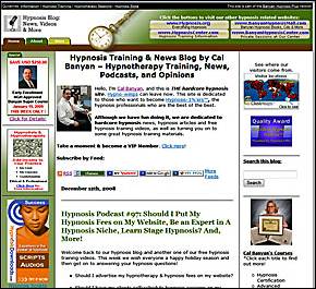 Old Hypnosis Training Blog