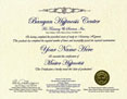 Master Hypnotist Certificate