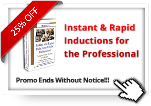 Instant & Rapid Inductions for the Professional 25% OFF Weekly Promotion