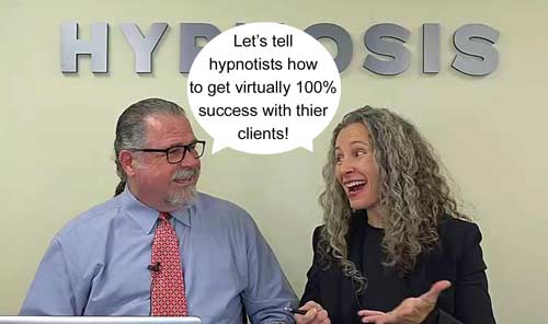 Cal Banyan & Erika Flint in Podcast #554 - How to Approach 100% Success with Your Hypnosis Clients