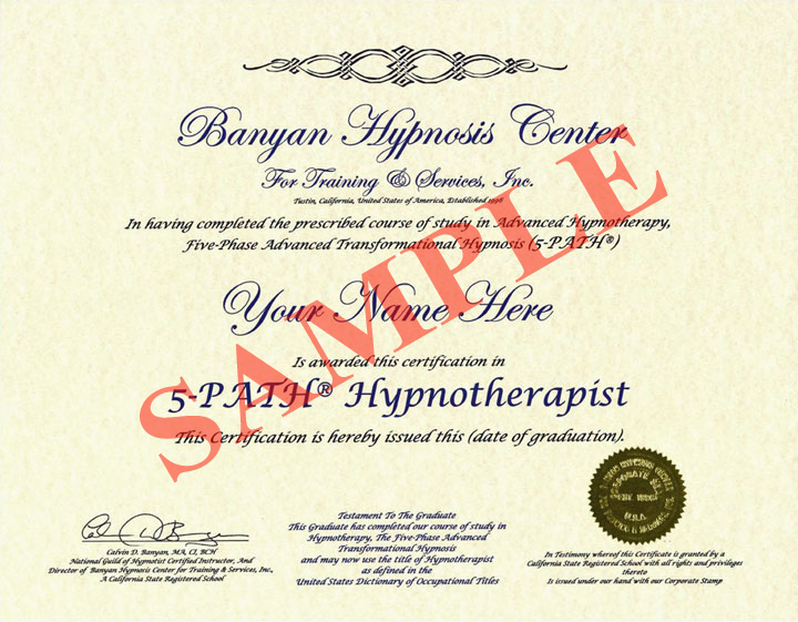 Sample Certificate 3